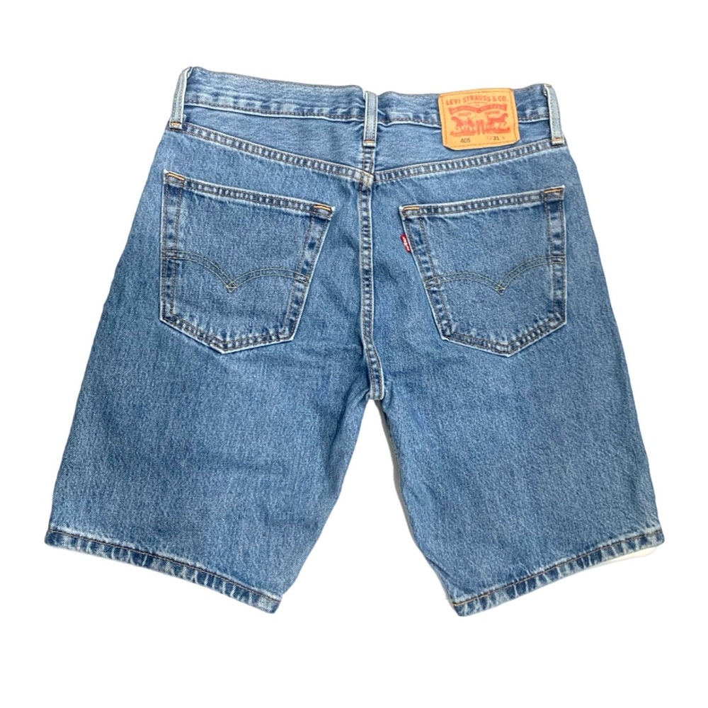 Levi's Light Blue Denim Cutoff Shorts